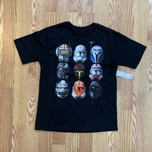 New STAR WARS Troopers Graphics Youth T-SHIRT Size M 60% Cotton 40% Polyester